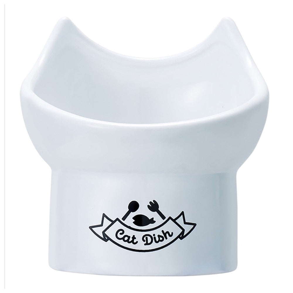 Marukan Tall Ceramic Food Dish Cat Tray (Size 13)
