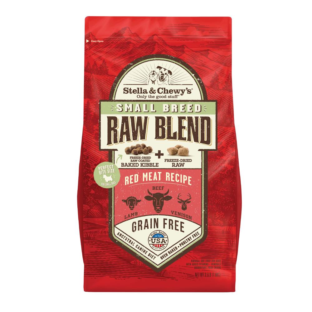 Stella & Chewy??s Raw Blend Red Meat Kibble With Freeze-Dried Raw Small Breed Grain-Free Dry Dog Food