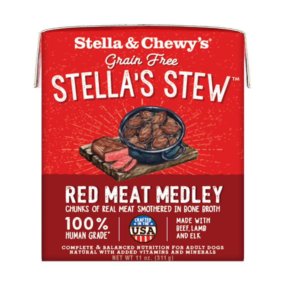 Stella & Chewy??s Stella??s Red Meat Medley Stew Grain-Free Adult Dog Stew 11oz