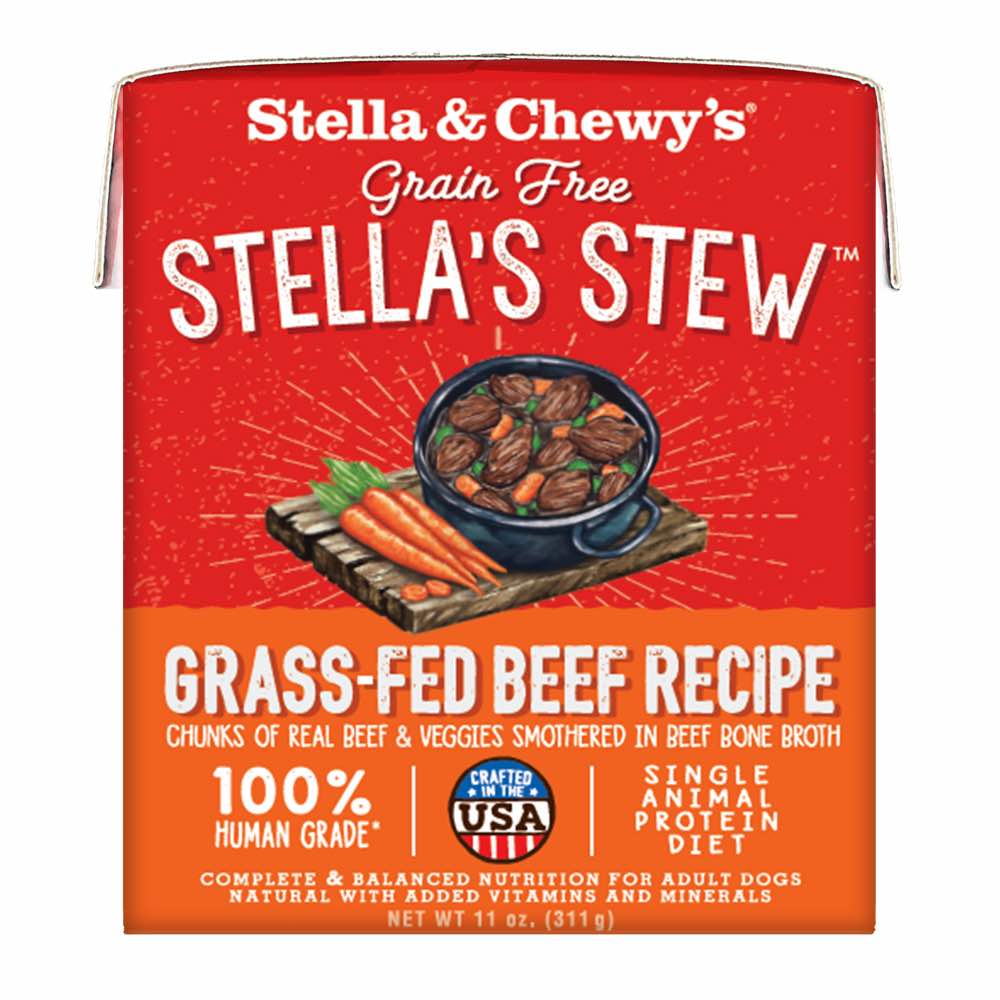 Stella & Chewy??s Stella??s Stew Grass-Fed Beef Grain-Free Adult Wet Dog Food 11oz