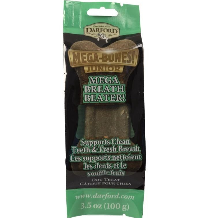 Darford Mega-Bones Junior Breath Beater Dog Treats 100g