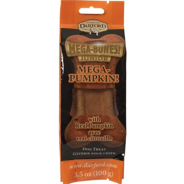 Darford Mega-Bones Junior Pumpkin Dog Treats 100g