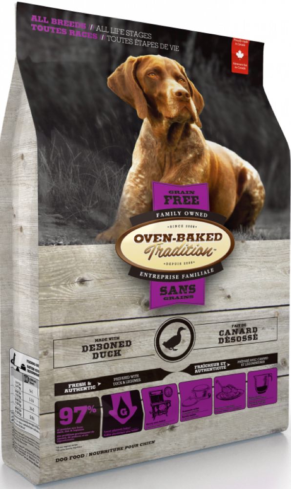 Oven-Baked Tradition Duck Grain Free Dry Dog Food